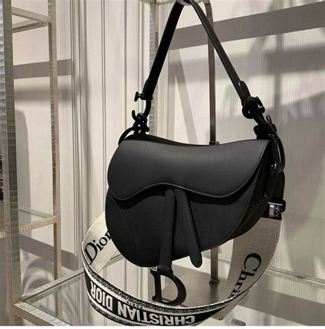 black saddle bag dior|authentic dior saddle bag.